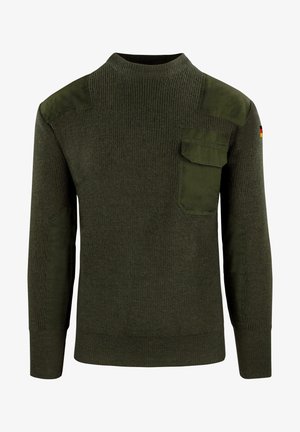 normani Outdoor Sports BW MIT - Strickpullover - oliv