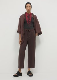 Calliope Stoffhose - marrone