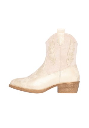 Botines camperos - goldfarben