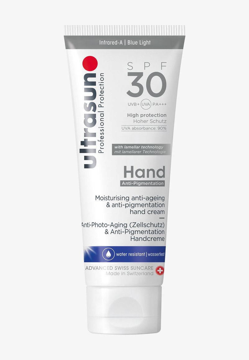 Ultrasun - ANTI-PIGMENTATION HAND CREAM SPF30 - Handskrubb, Förstora