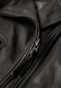 Superdry & Co Chaqueta de cuero - smoke grey