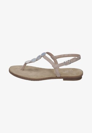 Rieker T-bar sandals - altrosa