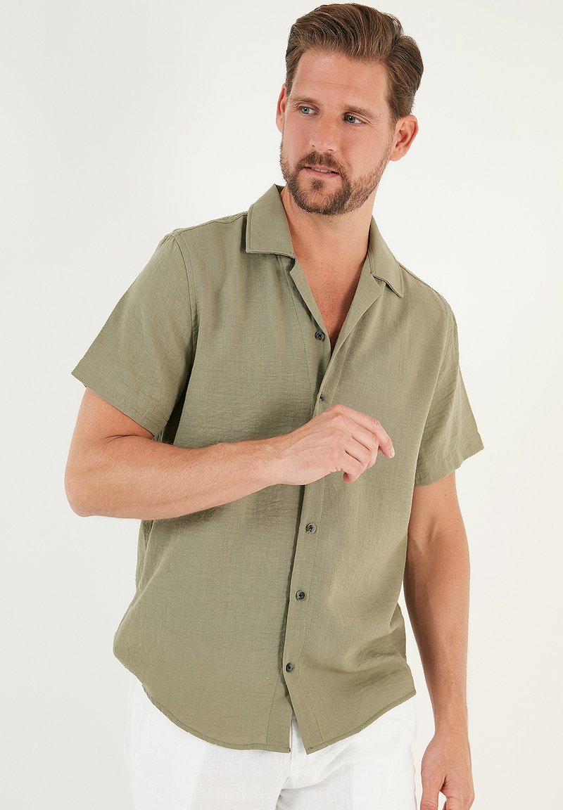 Buratti REGULAR FIT - Pluus - khaki