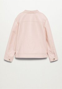 Mango Kids Giacca in similpelle - pink