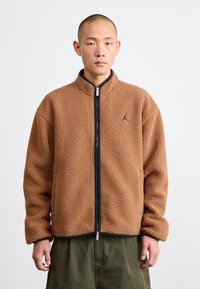 Jordan FLIGHT - Jakna od flisa - archaeo brown/black