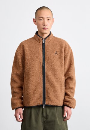 Jordan FLIGHT - Fleecejakke - archaeo brown/black