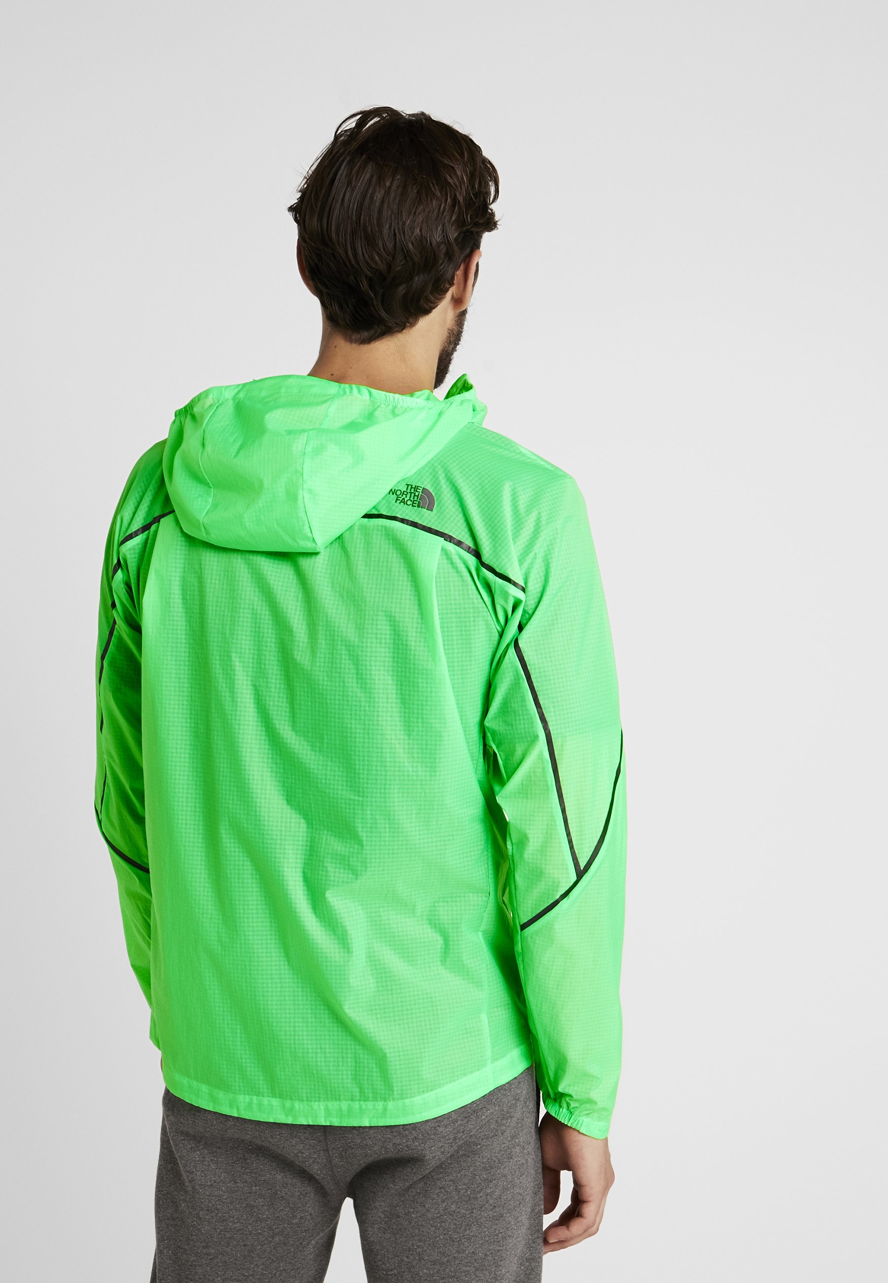 FLIGHT WIND JACKET Outdoorjacka chlorophyll green FLIGHT WIND JACKET Outdoorjacka chlorophyll green