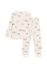 Petit Bateau MOLLETON WARM PENGUINS - Pyjamas - milk/soir