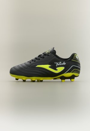 Joma, TOLEDO JR FIRM GROUND UNISEX - Футболни обувки за твърд терен - black