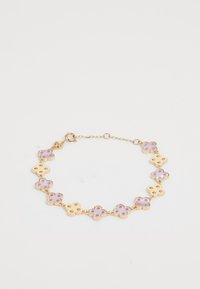 CLOVER BRACELET - Narukvica - gold-coloured/pink