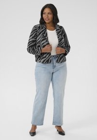 Kaffe Curve TORI - Blejzr - black grey animal