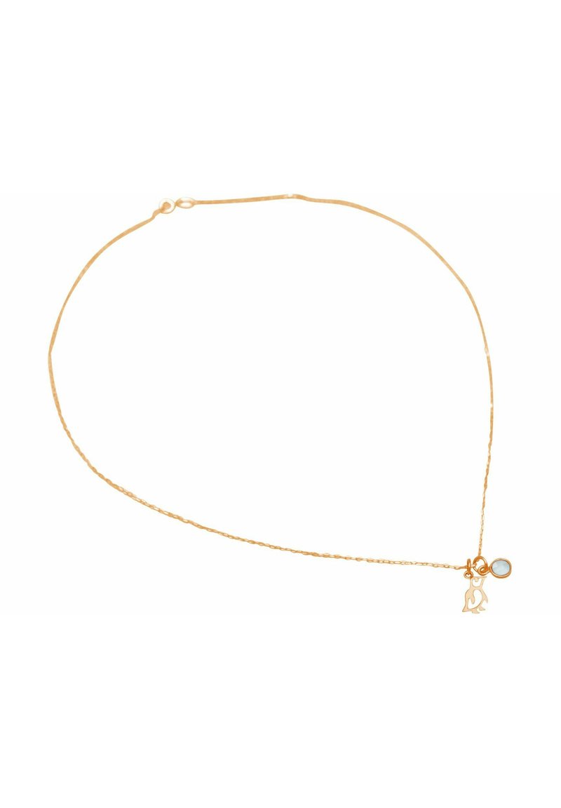 Gemshine BABY PINGUIN - Kaulakoru - rose vergoldet