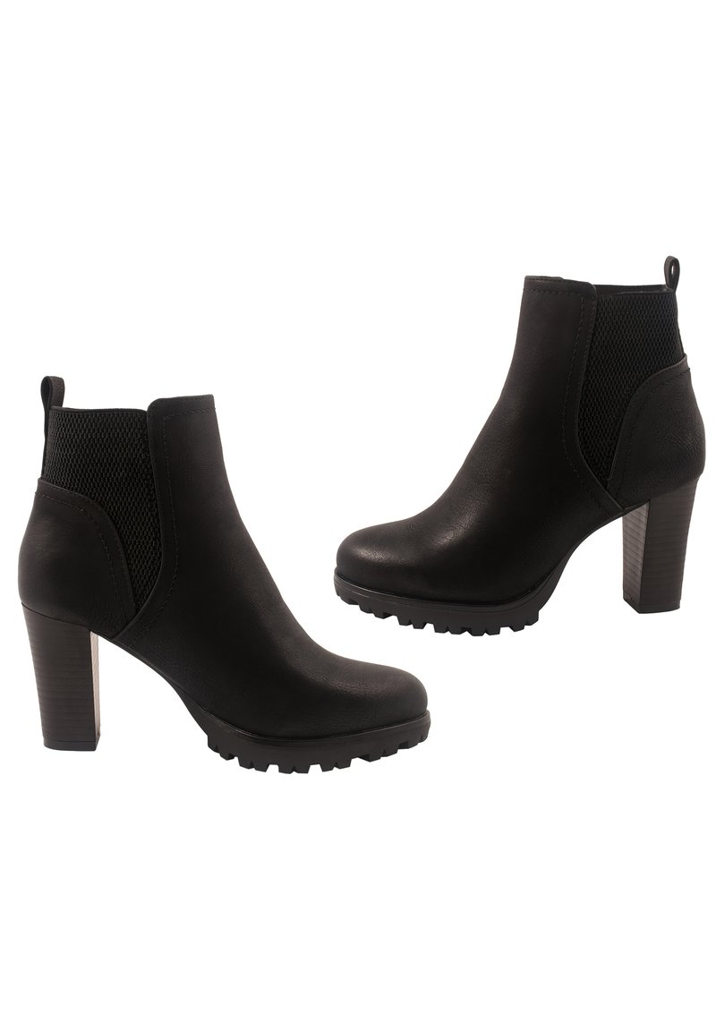 Elara Elara Damen Sneaker Plateau Textl Sneaker Produktbild-Vorschau 2