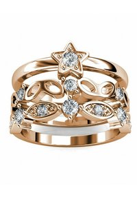 MYC Paris BAGUE SOLAR  - Anello - or rosé / cristal