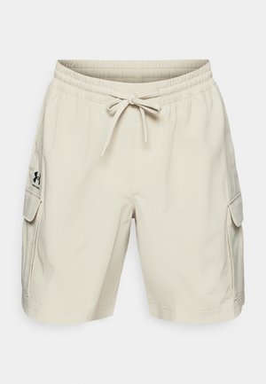 Under Armour VIBE WOVEN - Korte broeken - khaki base/black