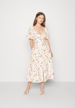 TILLY TWIST FRONT MIDI DRESS - Vapaa-ajan mekko - blush airlie