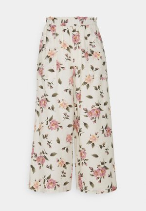 WIDE LEG CULOTTE - Pantaloni - cream