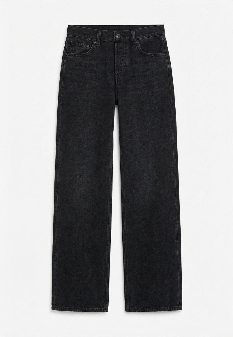 Topshop Straight leg jeans zwart denim/blackdenim