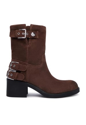 Guess, MATWELL BROWN - Stivaletti texani / biker - light brown