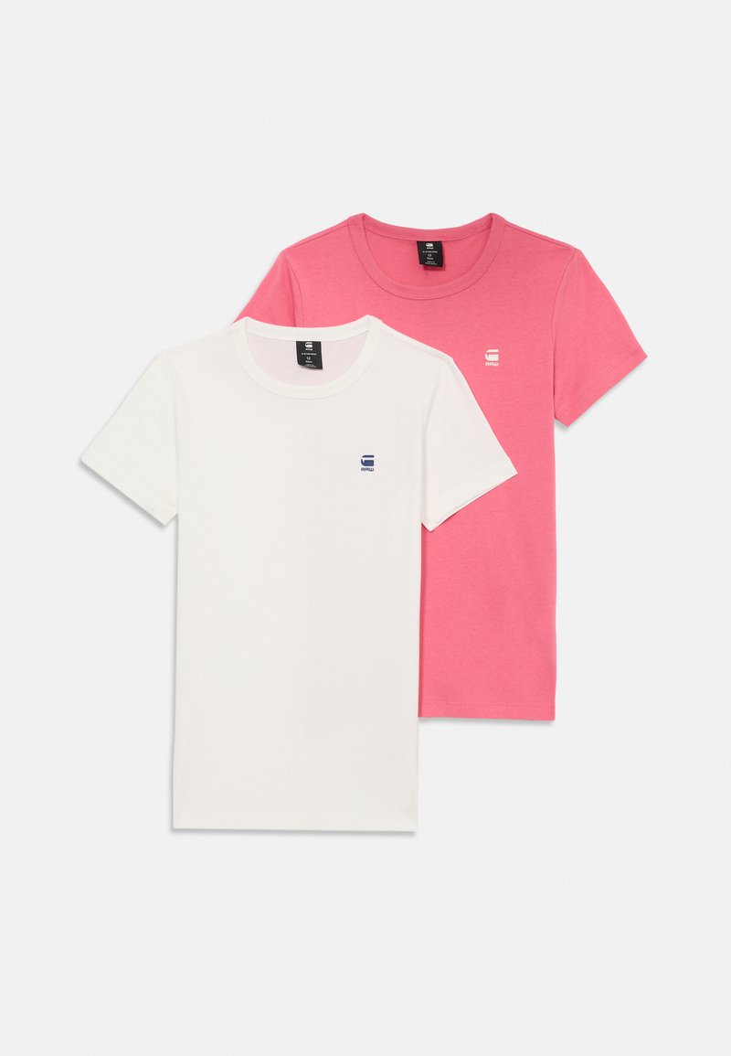 G-Star T-shirt basic groen G-Star T-shirt basic groen