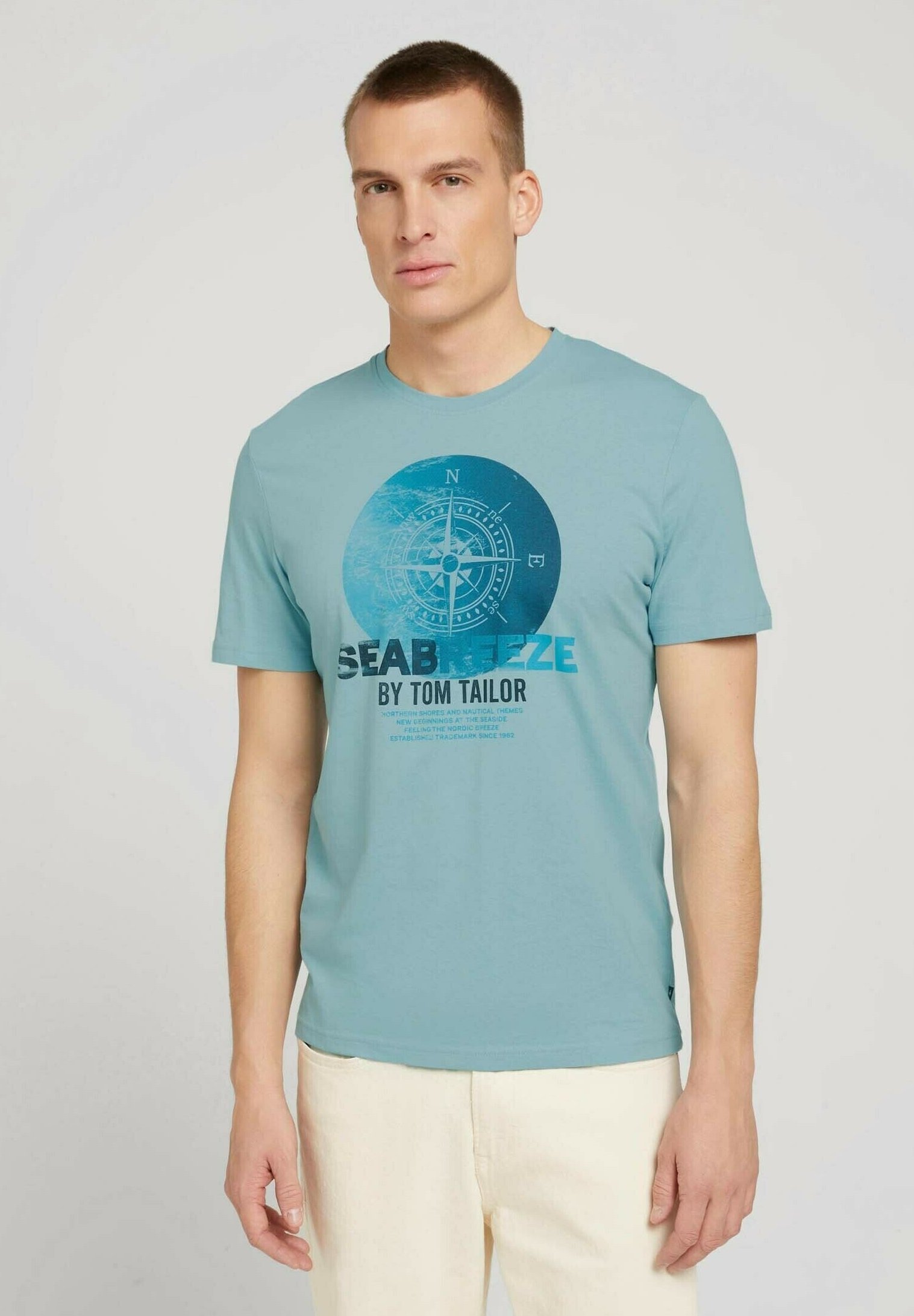 Chemise Tom Tailor Uomo Vestiti Top e t-shirt Camicie Maglie con stampa Tom Tailor Maglie con stampa