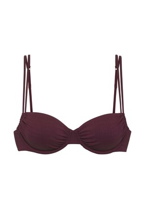 Bikini-Top - weinrot