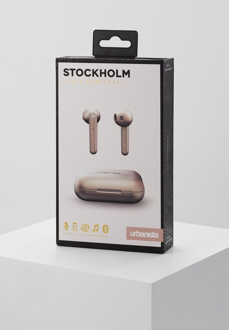 Urbanista Stockholm True Wireless Earphones Headphones Rose Gold Pink Pink Zalando Ie