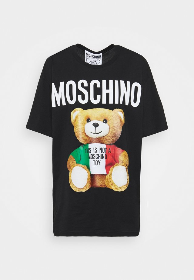 T-shirts med print - black