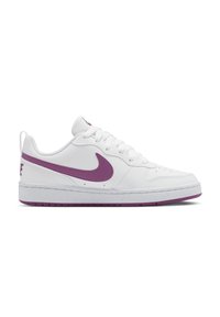 Nike Sportswear COURT BOROUGH LOW UNISEX - Sapatilhas - white hot fuchsia