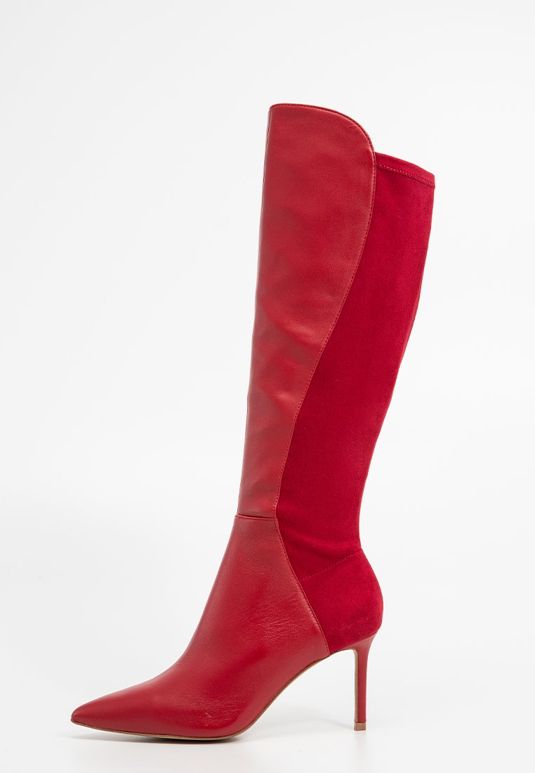 ALDO Laarzen met hoge hak rood ALDO Laarzen met hoge hak rood