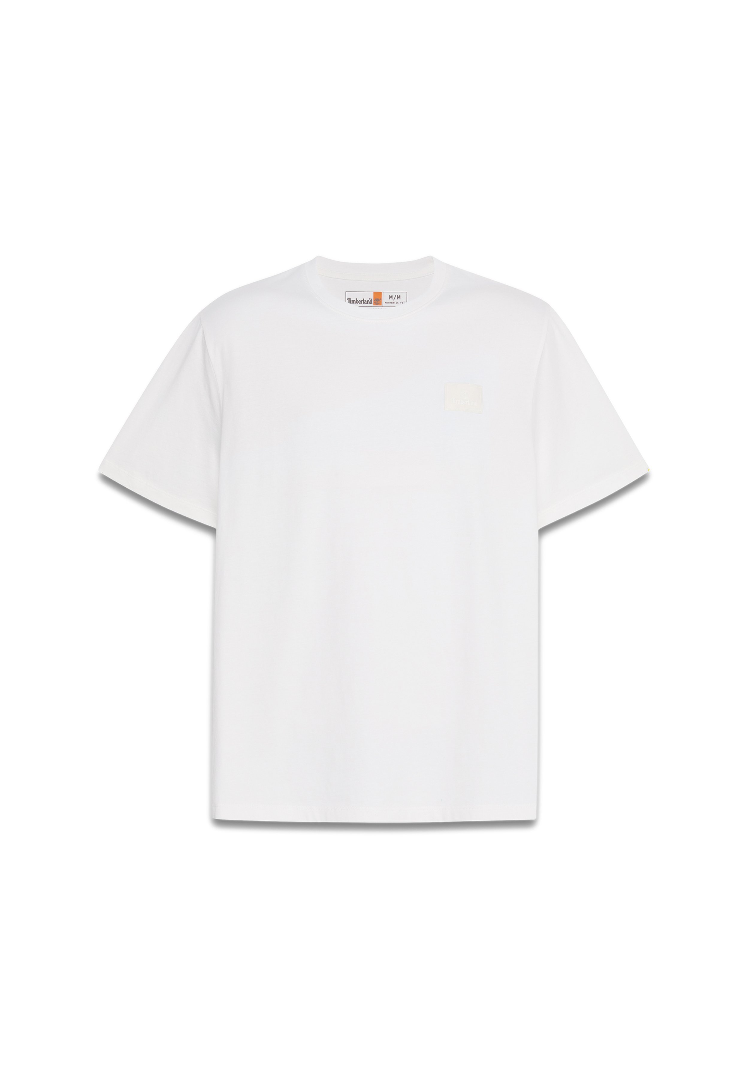 Timberland SHORT-SLEEVE BADGE TEE - Jednoduché tričko - white