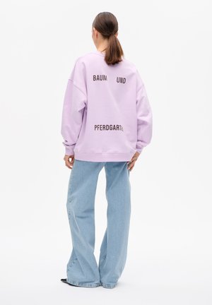 JULLE - Melegítőfelső - lilac pink