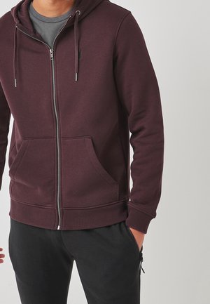 Sweatjacke - dark purple