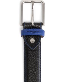 Le Tanneur CHARLES - Cinturón - noir le bleu