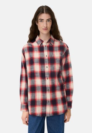 camel active MIT BRUSTTASCHE - Overhemdblouse - flame check