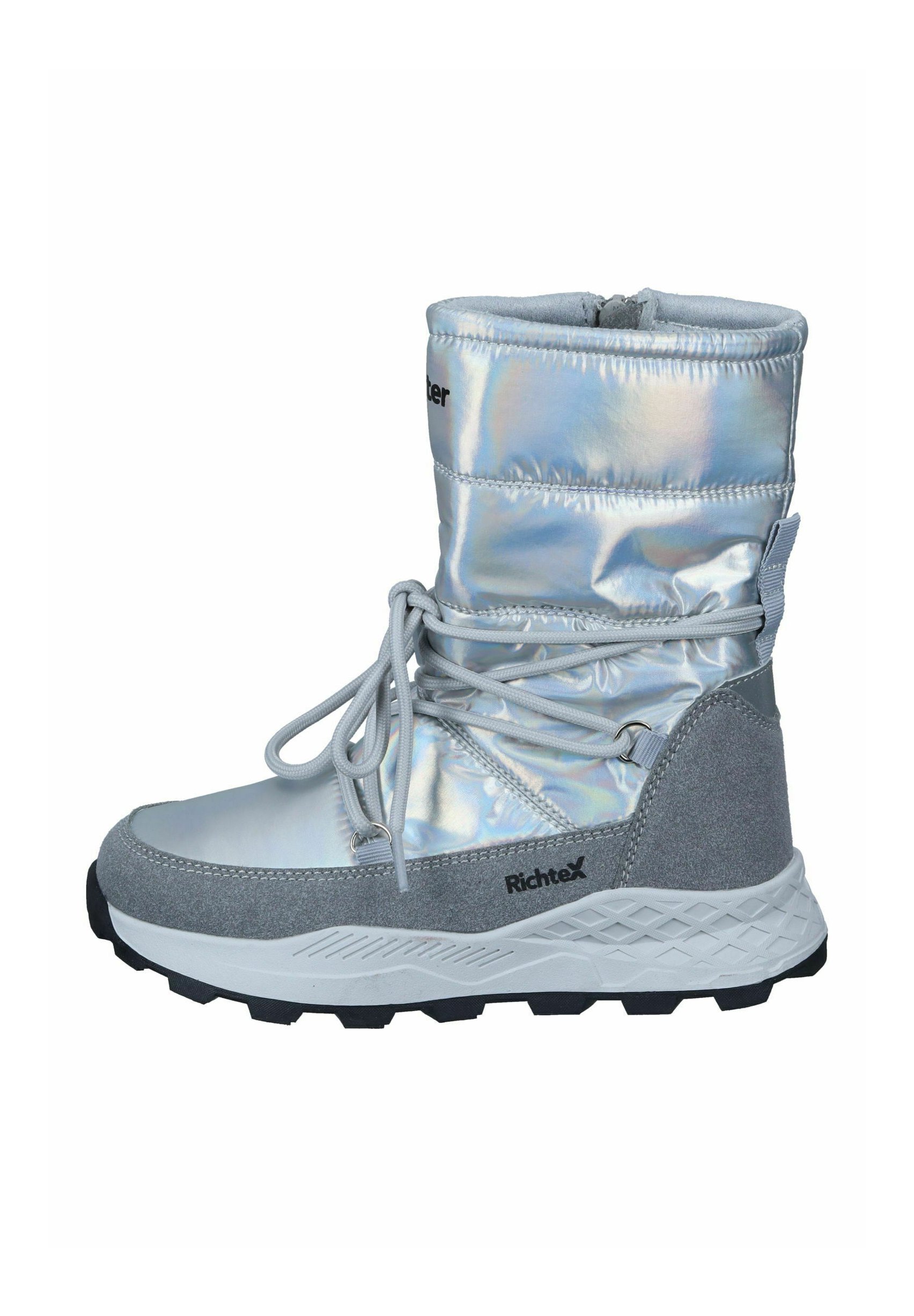 Richter Baby-Mädchen Winterstiefel - Wasserdichte Snow Boots Mit Leuchtdioden