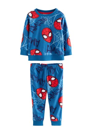 Next, REGULAR FIT - SINGLE COSY LICENSE SET - Pyjama - navy spiderman