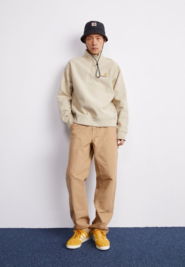 HALF ZIP AMERICAN SCRIPT - Sweatshirt - fleur de sel2