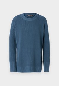 STEPPED CREW - Jumper - chambray
