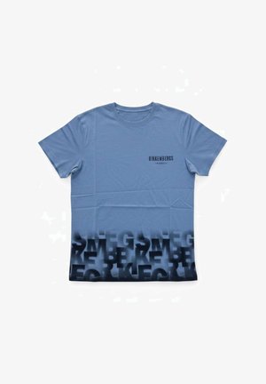 Bikkembergs, T-SHIRT BIKKEMBERGS - T-shirt con stampa - blue