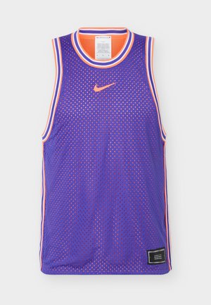 Nike Performance, M NKCT DF SLAM U1 TANK NY - Sports T-shirt - dark concord/bright crimson