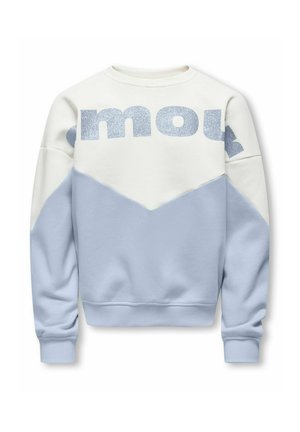 KOGRUNA-MENA LIFE O-NECK NOOS - Športni pulover - cloud dancer