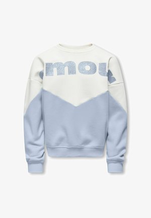 KOGRUNA-MENA LIFE O-NECK NOOS - Športni pulover - cloud dancer