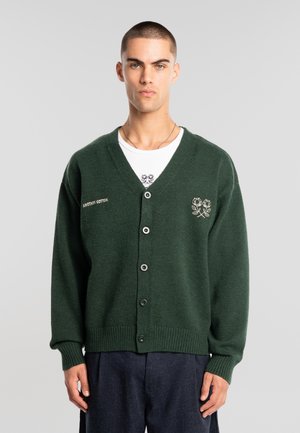 Cardigan - bottle green