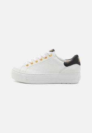 Sneakers laag - white/black