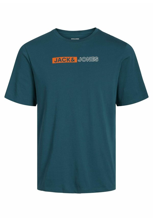 LOGO - Print T-shirt - deep teal2