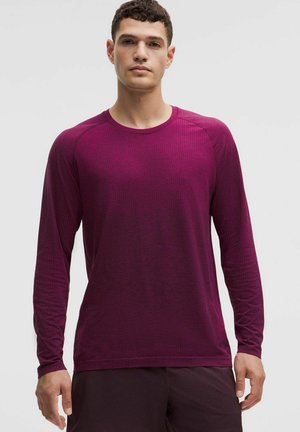 Langarmshirt - jewelled magenta plum