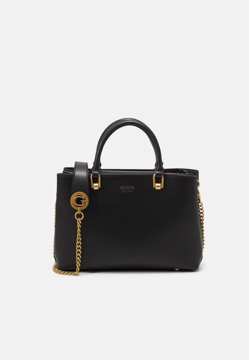 Guess MASIE GIRLFRIEND SATCHEL - Handväska - black