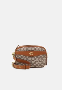 Coach - SIGNATURE CAMERA BAG - Torba preko tijela - cocoa burnished Minijatura 1