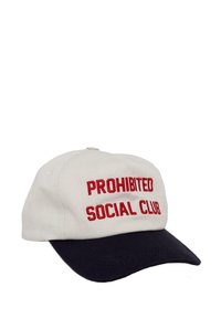 PROHIBITED CONTRAST - Sapka - off white grey green